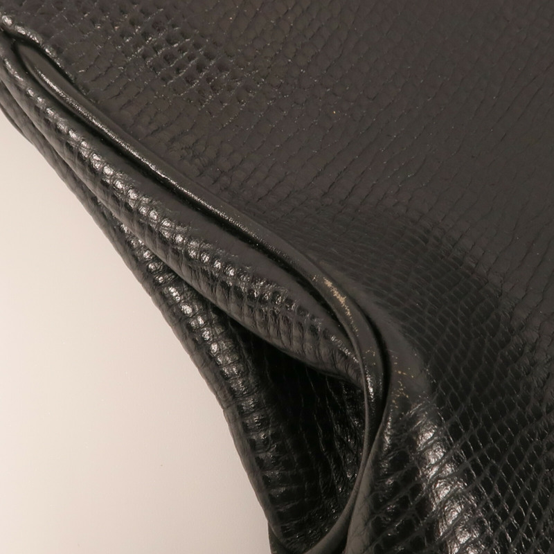 Dior 牛皮皮革Vintage Hand Bag金扣手挽袋-13