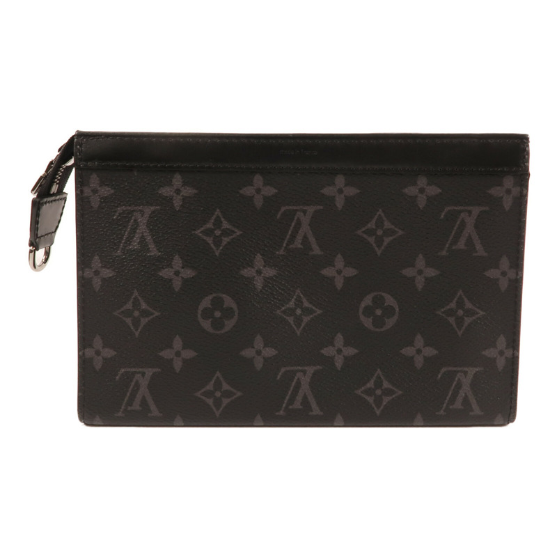 LOUIS VUITTON Monogram Eclipse Gaston銀扣肩背袋-1