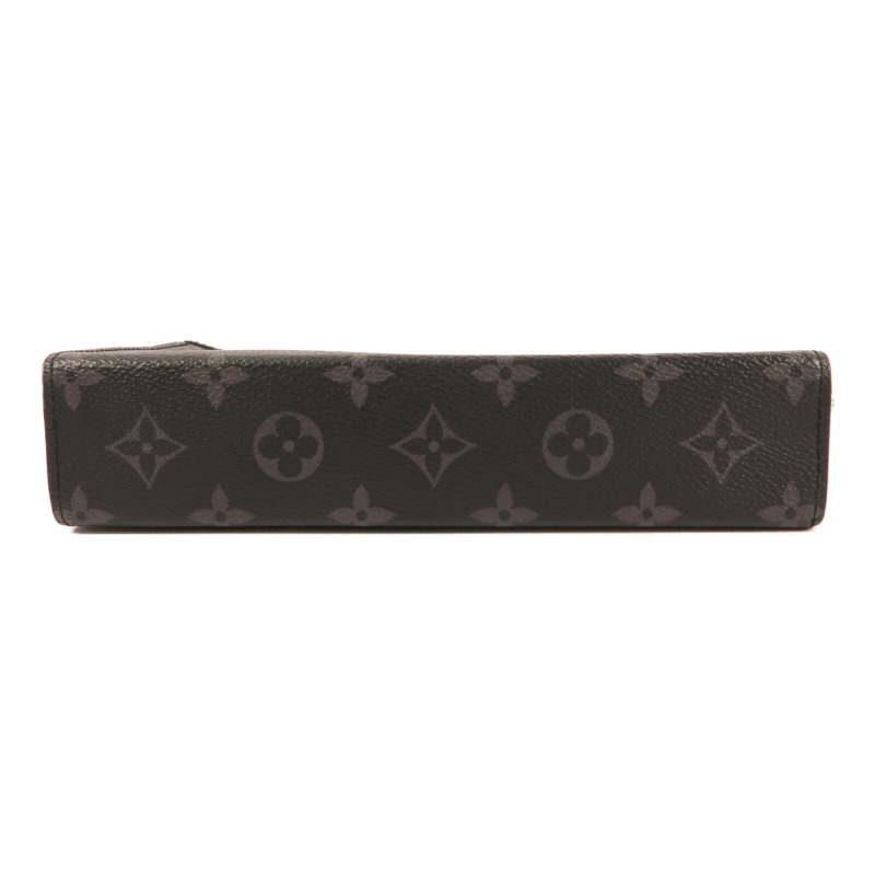 LOUIS VUITTON Monogram Eclipse Gaston銀扣肩背袋-3
