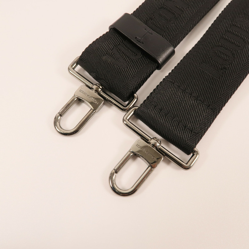 LOUIS VUITTON Monogram Eclipse Gaston銀扣肩背袋-12