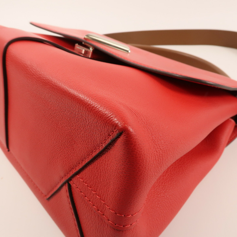 LOUIS VUITTON 牛皮皮革Very One銀扣手挽肩背兩用袋-5
