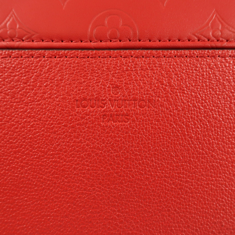 LOUIS VUITTON 牛皮皮革Very One銀扣手挽肩背兩用袋-10