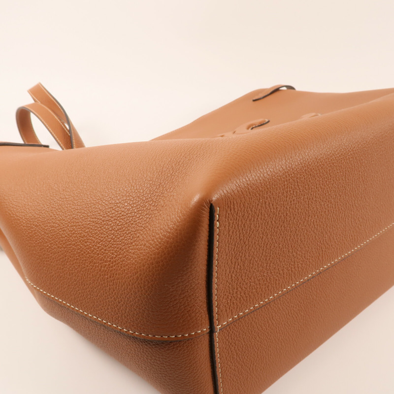 CELINE 牛皮皮革Cabas Anais金扣肩背袋-7