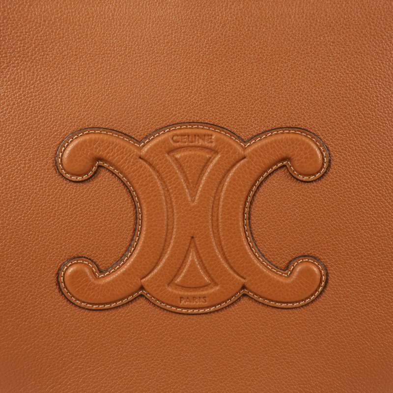 CELINE 牛皮皮革Cabas Anais金扣肩背袋-11