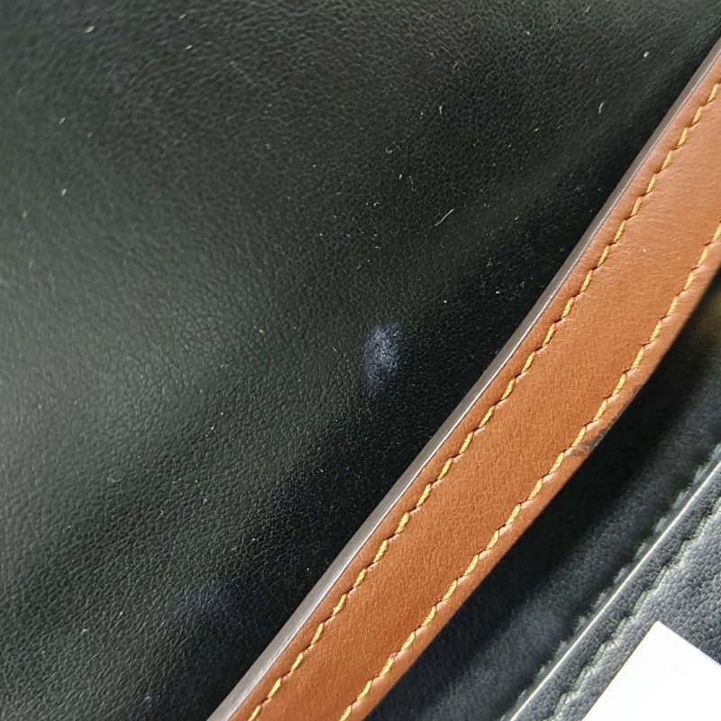 BURBERRY TB 小號棕色塗層帆布TB單肩包金色五金可拆卸肩帶-8