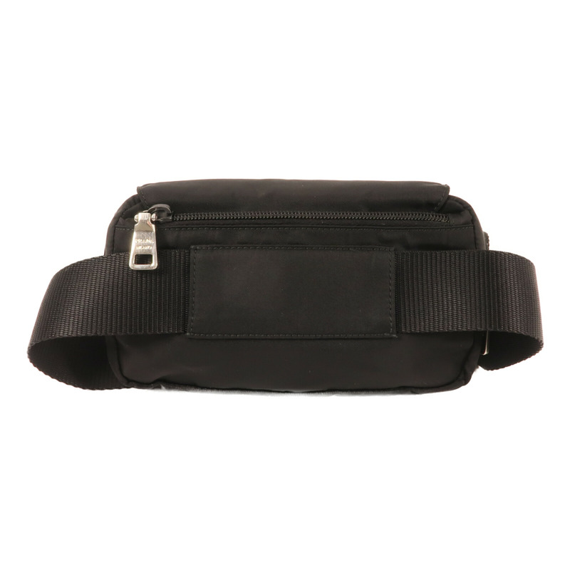 PRADA 尼龍Belt Bag銀扣腰包-2