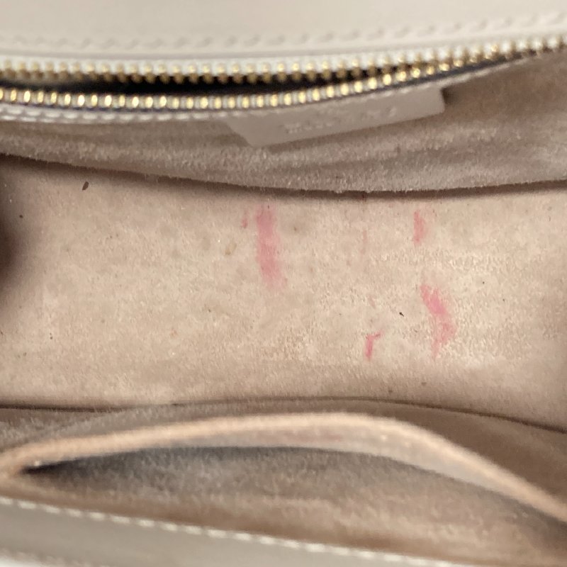 GUCCI 古馳 421332 Small Sylvie Shoulder Bag 小牛皮 肩背包 白色 金釦-7