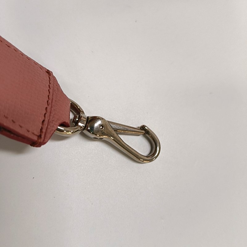 BURBERRY The Banner小號粉色牛皮單肩包手提包斜挎包銀色五金可拆卸肩帶-12