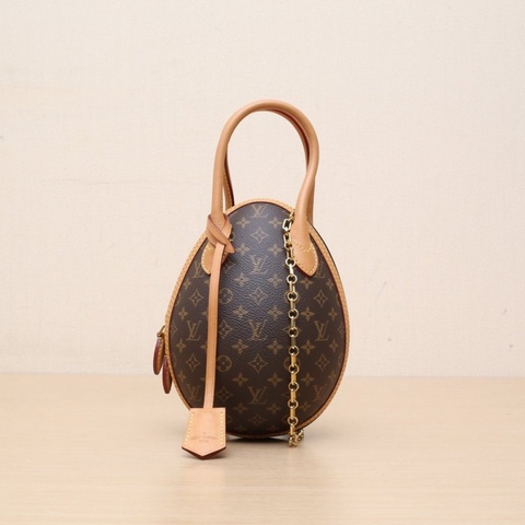 LOUIS VUITTON 老花PVC2018秀款限定恐龍蛋肩背包