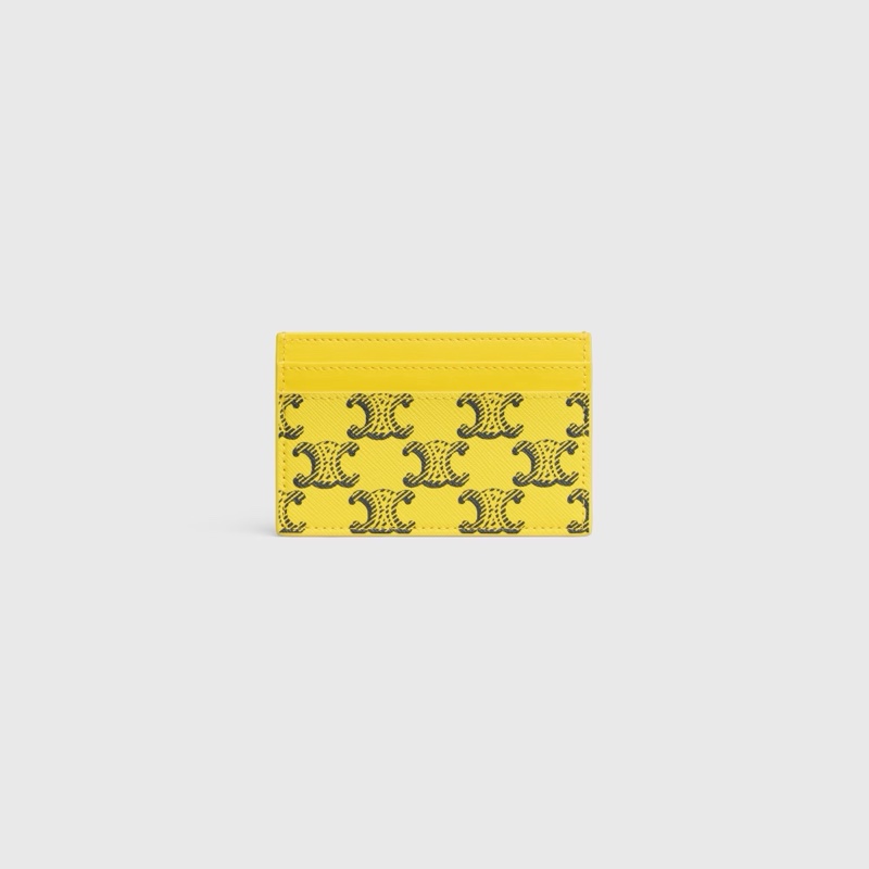 Celine 男士 帆布和小牛皮卡包均碼碼11cm*0.5cm*7cm-2