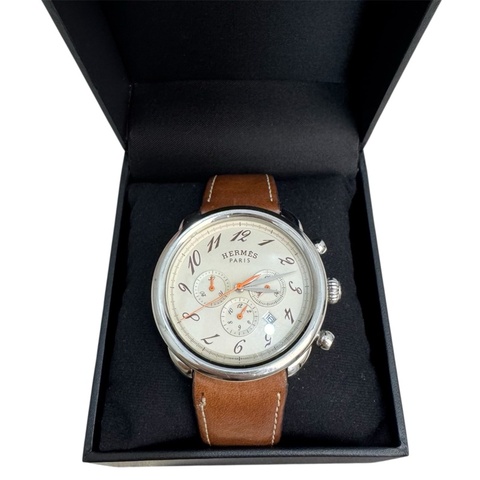 Hermès 經典計時手腕 vintage 中古 二手