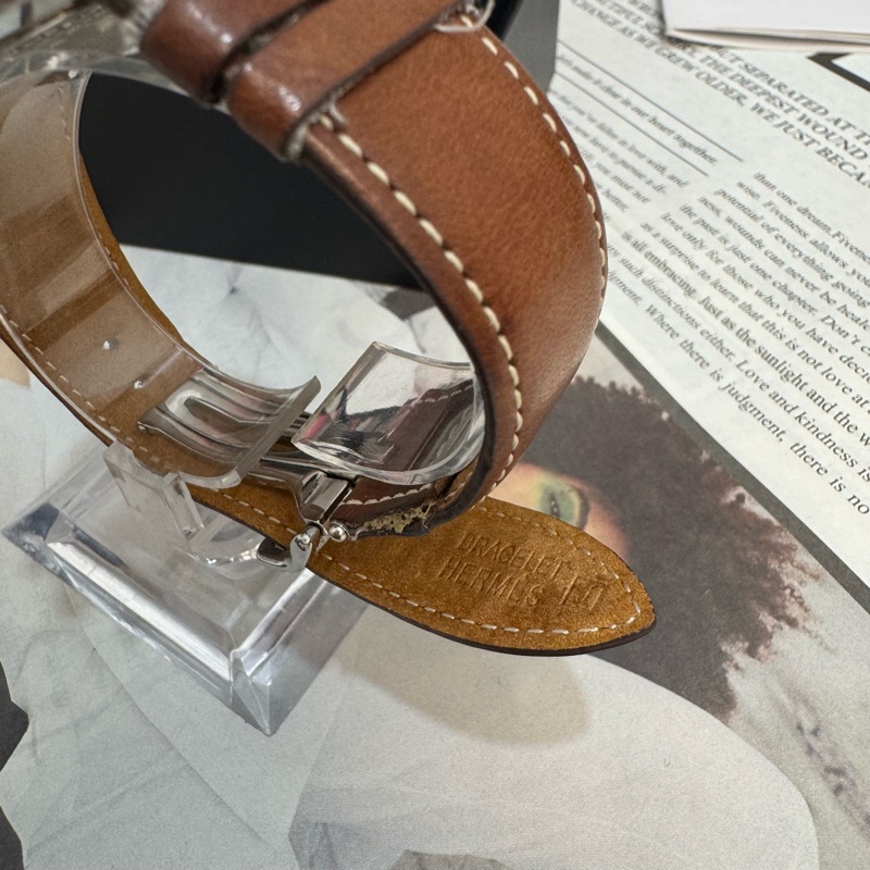 Hermès 經典計時手腕 vintage 中古 二手-4