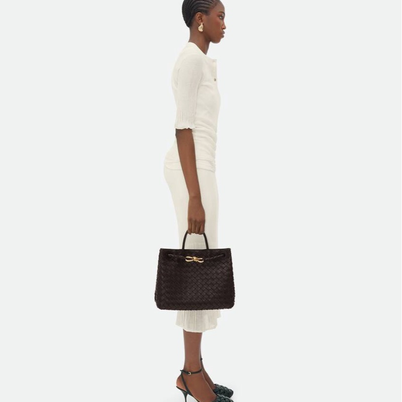 Bottega Veneta 女士 中號Andiamo單肩包 中號、32cm*11cm*25cm-4