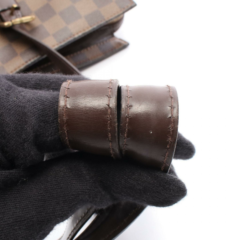 路易威登 切爾西托特單肩包 N51119 Damier 帆布皮革 Ebene 二手-7