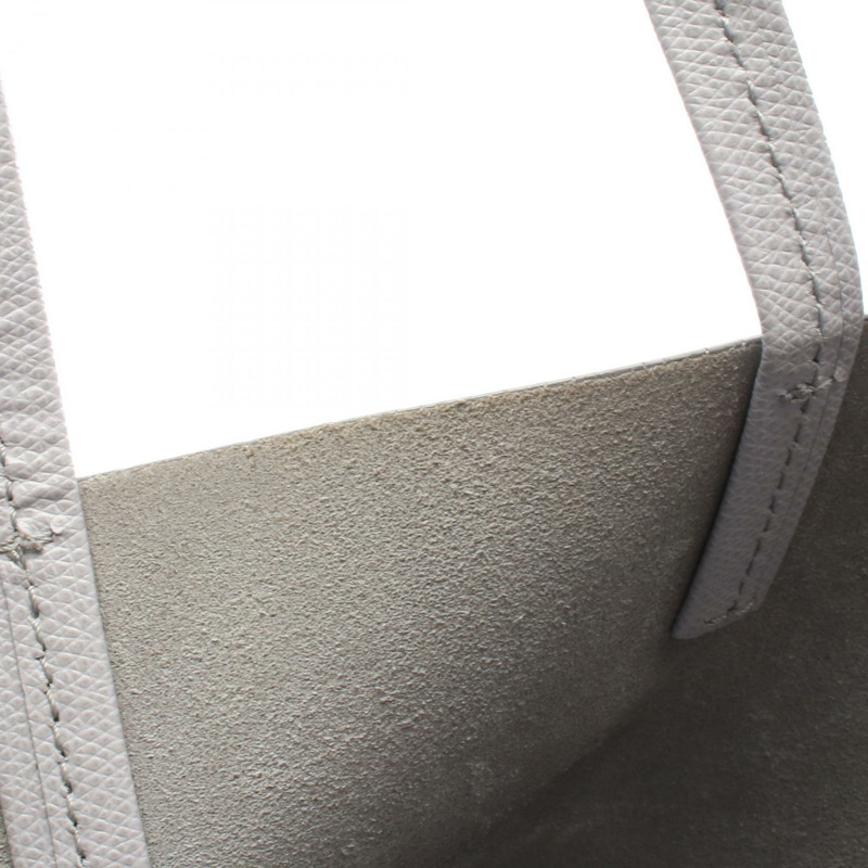 CELINE Vertical Small Cabas Tote 單肩包 176183 皮革 灰色 二手 女士-4
