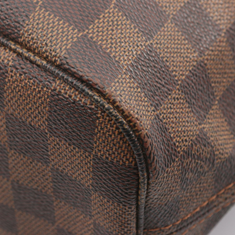 路易威登 Neverfull PM 手提包 N51109 Damier Ebene 帆布皮革 二手-5