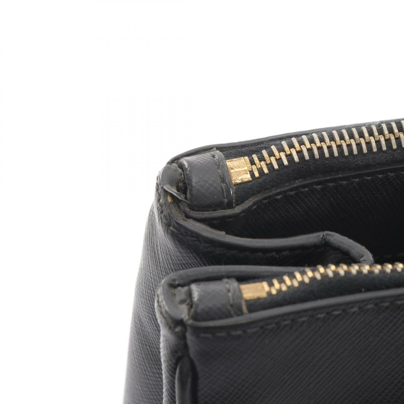 PRADA SAFFIANO Galleria 斜背包 BN1874 Saffiano 皮革 黑色 二手-4