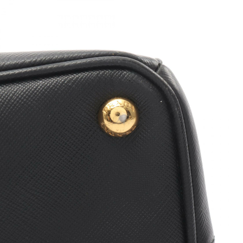 PRADA SAFFIANO Galleria 斜背包 BN1874 Saffiano 皮革 黑色 二手-8