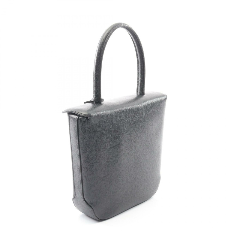 Delvaux 黑色真皮手提包，二手女款-1