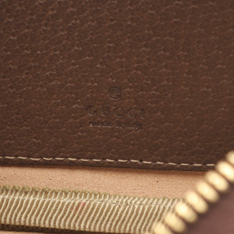 GUCCI Ophidia GG Supreme Sherry Line 腰包 519308 帆布皮革 二手-3