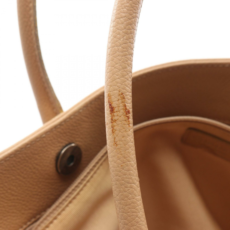 香奈兒 (CHANEL) Executive Tote 單肩包 A15206 皮革 米色 二手 女士 Coco CC-8