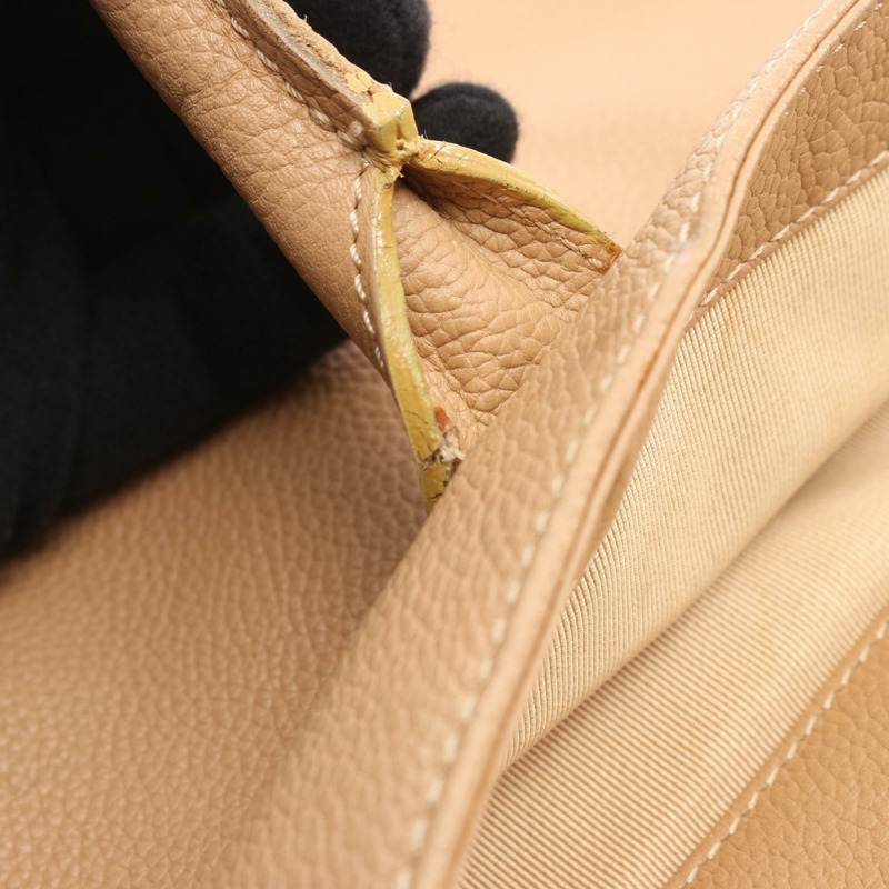 香奈兒 (CHANEL) Executive Tote 單肩包 A15206 皮革 米色 二手 女士 Coco CC-11