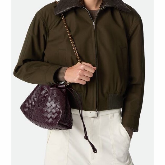 Bottega Veneta 女士 編織單肩包 33cm*8cm*19cm-2