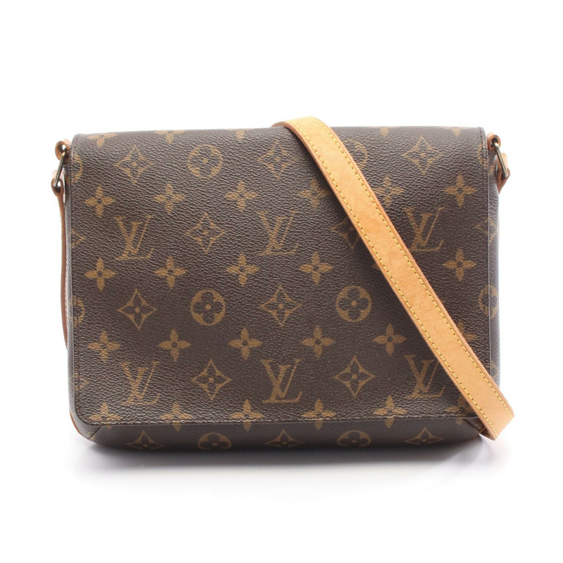 路易威登 Musette Tango 長肩帶斜背包 M51388 Monogram-0
