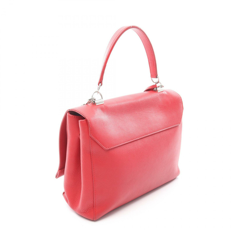 路易威登 Lockme 2 單肩手提包 M50363 皮革 紅色寶石紅 二手女士-1