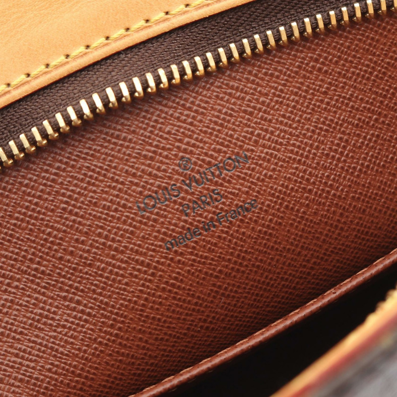 路易威登 Drouot 斜背包 M51290 Monogram 皮革 棕色 二手-3