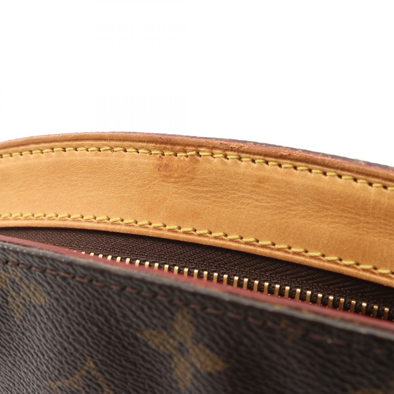 路易威登 Drouot 斜背包 M51290 Monogram 皮革 棕色 二手-8