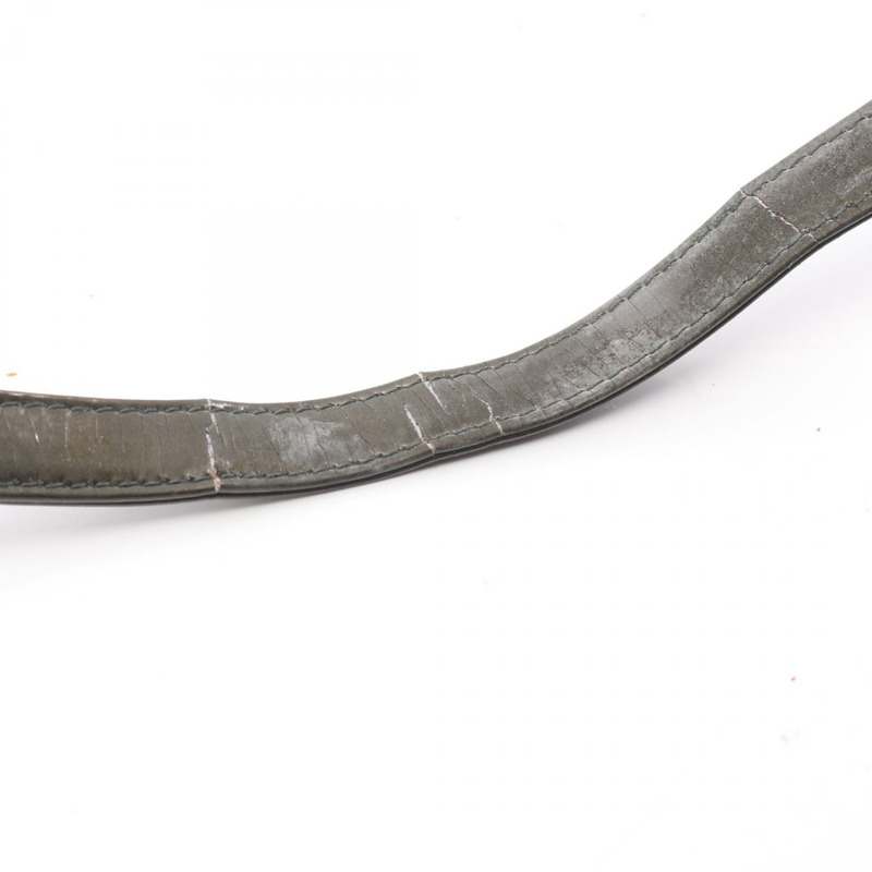 Dior LADY DIOR Trotter 肩背包，卡其色真皮，二手女款，金色五金-11