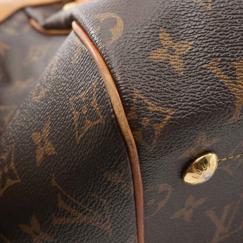 路易威登 Tivoli GM 肩手提包 M40144 Monogram 帆布皮革 二手 LV-9