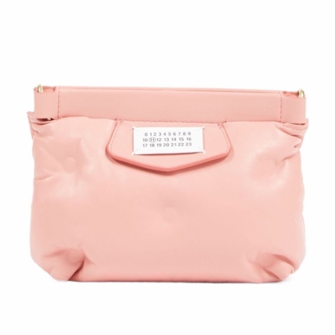Maison Margiela 女士 迷你徽標絎縫單肩包均碼碼MINI、21cm*5cm*17cm