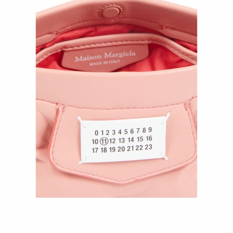 Maison Margiela 女士 迷你徽標絎縫單肩包均碼碼MINI、21cm*5cm*17cm-2
