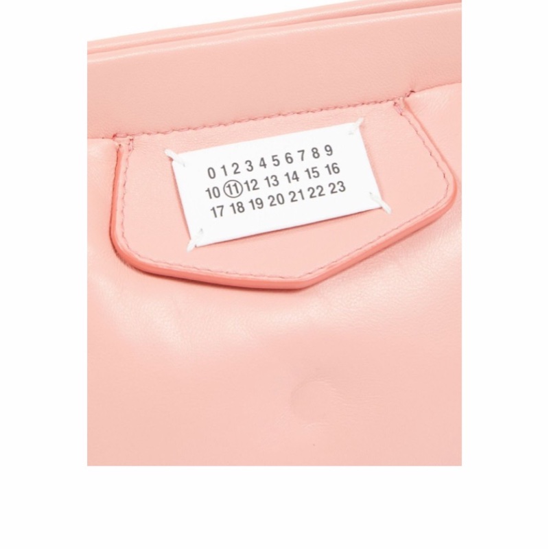 Maison Margiela 女士 迷你徽標絎縫單肩包均碼碼MINI、21cm*5cm*17cm-3