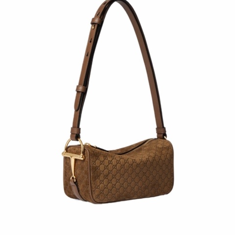新款Gucci 女士 Gucci 半馬銜迷你包均碼碼MINI、18.8cm*8.9cm*9.4cm