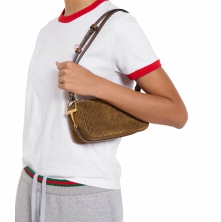 新款Gucci 女士 Gucci 半馬銜迷你包均碼碼MINI、18.8cm*8.9cm*9.4cm-1