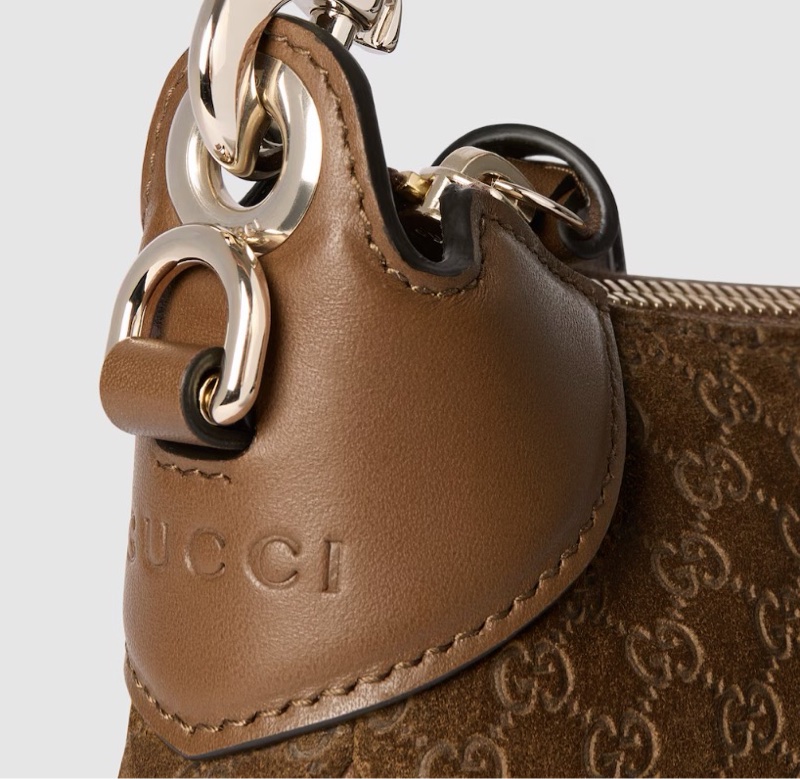 新款Gucci 女士 Gucci B 小號單肩包均碼碼小號、25cm*6cm*14.5cm-3