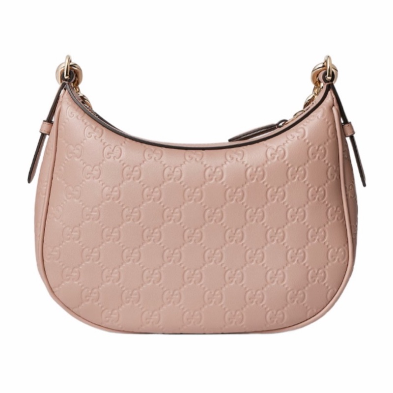 Gucci 女士 GG Emblem 中號單肩包均碼碼中號、25.5cm*5cm*20cm-2
