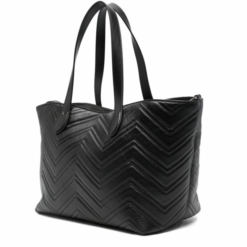 Gucci 女士 GG Marmont 中號單肩包均碼碼中號、30cm*18cm*23cm-2