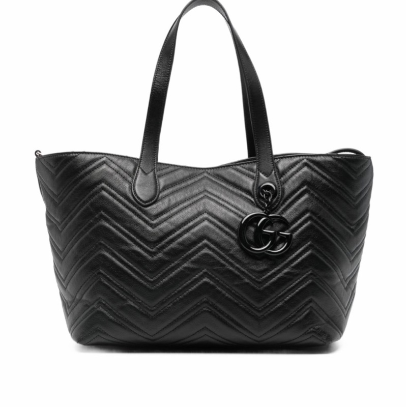 Gucci 女士 GG Marmont 中號單肩包均碼碼中號、30cm*18cm*23cm-3