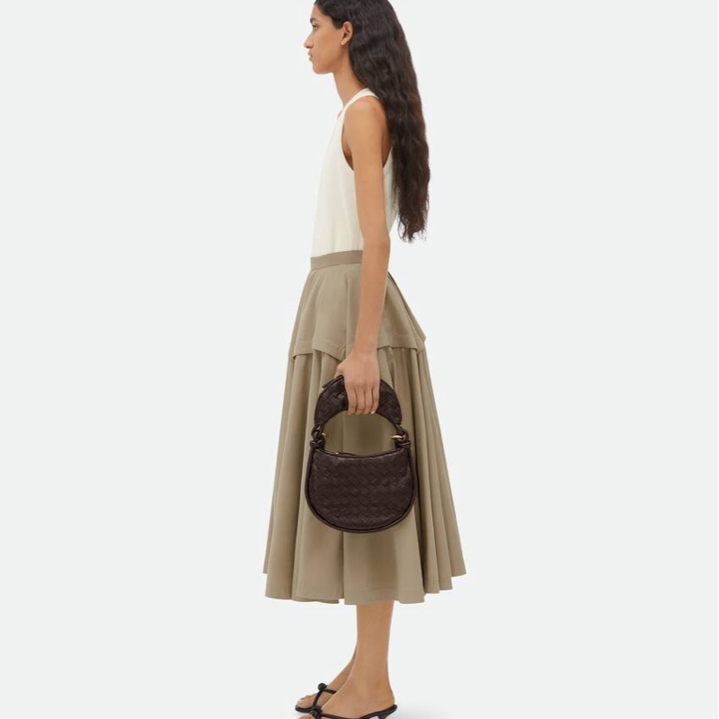 新款Bottega Veneta 女士 編織圖案手提包均碼碼小號、24.5cm*7cm*19cm-6