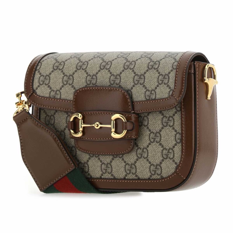 Gucci 女士 Horsebit 1955系列迷你手袋均碼碼MINI、20.6cm*5.1cm*14.4cm-2