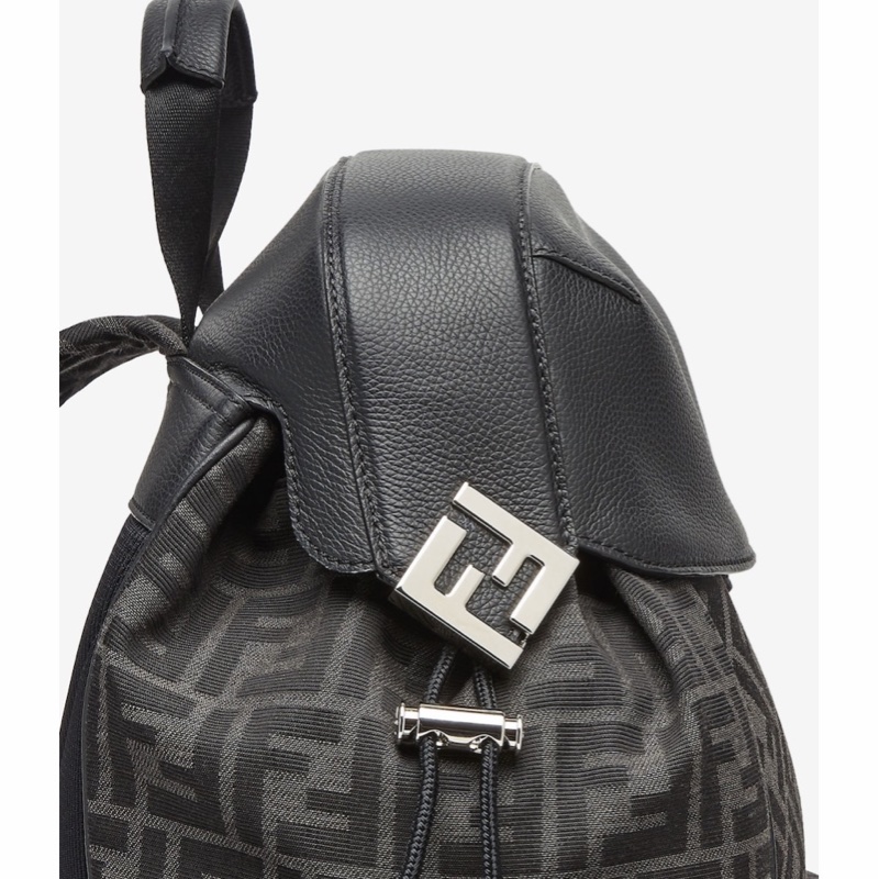Fendi 男士 FF 提花背包均碼碼大號、41cm*16cm*45cm-3