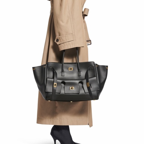 Balenciaga 女士 Bel Air 中號手提包 中號、37cm*17cm*28cm