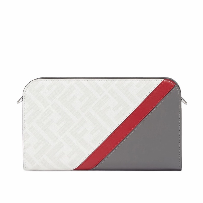 Fendi 男士 徽標斜挎包均碼碼常規、20 X 4 X 12 CM-3