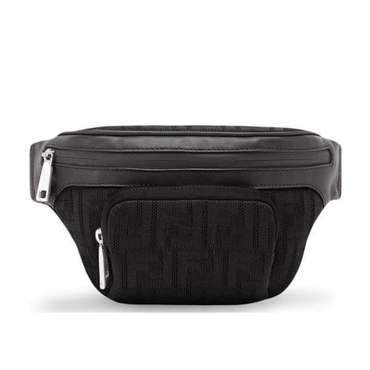 Fendi 男士 FF經典logo印花腰包均碼碼36.5cm*7cm*14.5cm-0