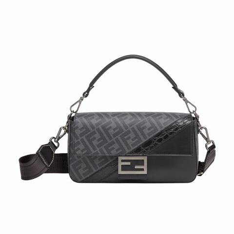Fendi 男士 Baguette單肩包均碼碼常規、27cm*6.5cm*15cm