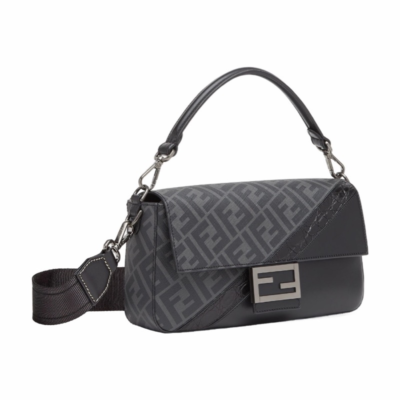 Fendi 男士 Baguette單肩包均碼碼常規、27cm*6.5cm*15cm-2